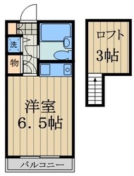 ウイックス三鷹の物件間取画像